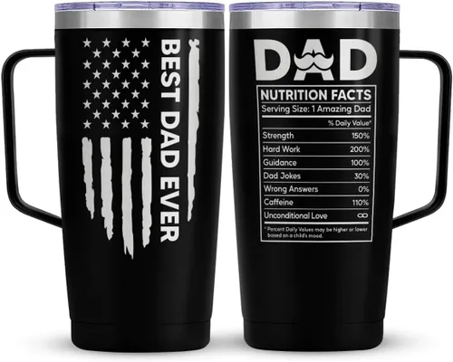 Miniatura 10 de SANDJEST Mejor Taza para Tía Taza de Tía con Asa 20oz Acero Inoxidable Taza de Café Aislada para Viaje Regalos para Tías de Sobrina Sobrino Regalo