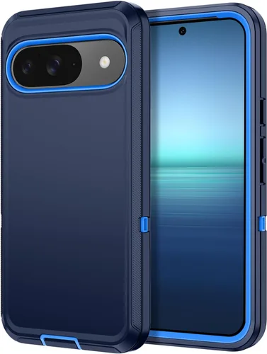 Miniatura 42 de I-HONVA Funda para Google Pixel 7 a Prueba de Golpes/Polvo/Caídas de 3 Capas con Protección Completa del Cuerpo [Sin Protector de Pantalla] Funda