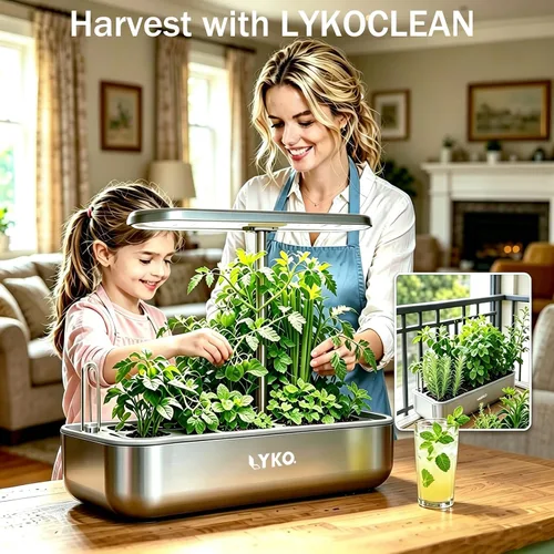 Miniatura 7 de LYKOCLEAN Vainas de semillas de flores para Ahopegarden, sistema de cultivo hidropónico iDOO MUFGA para jardinería interior, más de 400 semillas