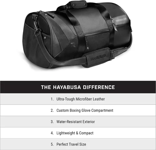 Miniatura 5 de Hayabusa Elite - Bolsa de boxeo (35 litros), color negro