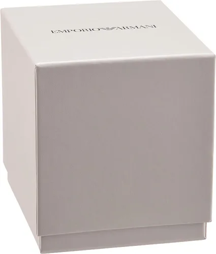 Miniatura 6 de Emporio Armani - Reloj de vestir de dos manecillas de acero inoxidable para mujer, Relojes de moda, Beige