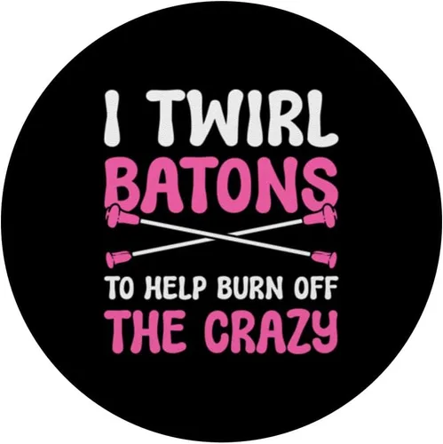 Miniatura 3 de Baton Twirling. Majorette Twirling Baton Twirler PopSockets MagSafe PopGrip for iPhone