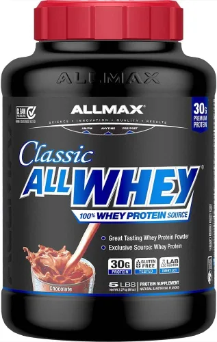 Miniatura 13 de ALLMAX Nutrition AllWhey Classic Whey proteína de suero de leche, vainilla francesa, 5 libras