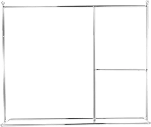 Zerodeko Perchero de ropa para muñecas en miniatura, soporte para ropa de casa de muñecas, muebles compactos para organizar ropa de juguetes y