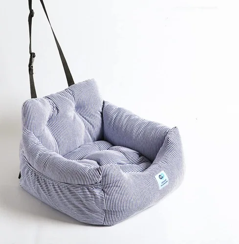 Miniatura 6 de Aidou Asiento de coche para perros, asiento elevador para perros pequeños, medianos y grandes, gatos, asiento elevador de viaje para mascotas, Gris