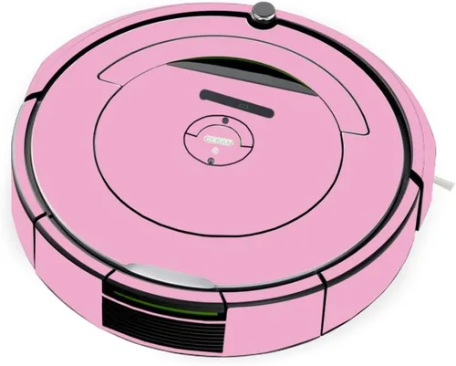 Miniatura 9 de MightySkins Skin compatible con iRobot Roomba 690 Robot Vacuum - Azul claro sólido Cubierta protectora de vinilo duradera y única Fácil