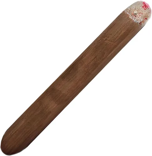 Cigarro falso para disfraz de los ardientes años 20 - Marrón, de cartón, 4 1/2 pulgadas, 1 unidad