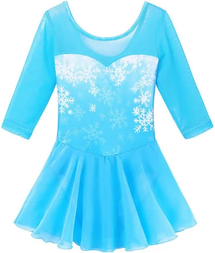 Miniatura 10 de Leotardo con tutu para danza, ballet, para niñas de 3 a 12 años