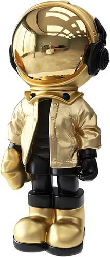 Miniatura 9 de Figura de astronauta, escultura de hombre espacial de resina con asa, para decoración de mesa del hogar, estantería, sala de estudio, decoración