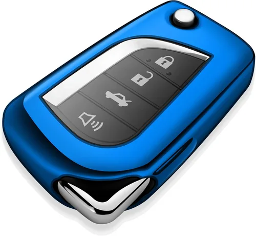 Miniatura 9 de Tukellen - Funda protectora para llave inteligente de Toyota, diseño especial suave de TPU, compatible con Toyota Camry SE/LE 2018-2024, RAV4 LE