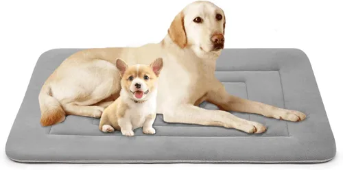 Miniatura 11 de Cama para perro, alfombrilla suave para cama de perro, 36 pulgadas, parte inferior antideslizante, lavable para perros medianos y grandes, colchón