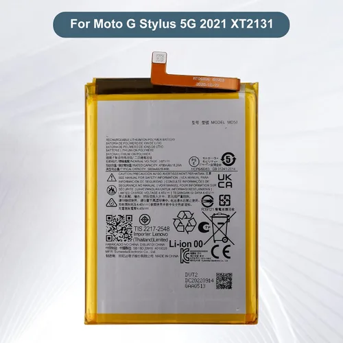 Miniatura 2 de Batería de repuesto MD50 compatible con Moto G Stylus 5G 2021 XT2131 con kit de herramientas de reparación
