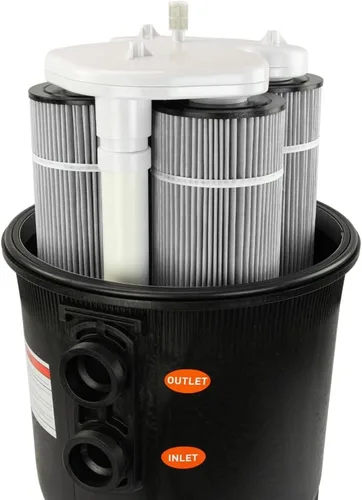 Miniatura 8 de Rx Clear Filtro de piscina de cartucho cuádruple de 425 pies cuadrados para piscinas 150 GPM de alto flujo Conexiones de fontanería de 2