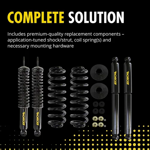 Miniatura 4 de Monroe 90023C2 Kit de conversión de resorte de aire con resorte helicoidal para Ford Expedition