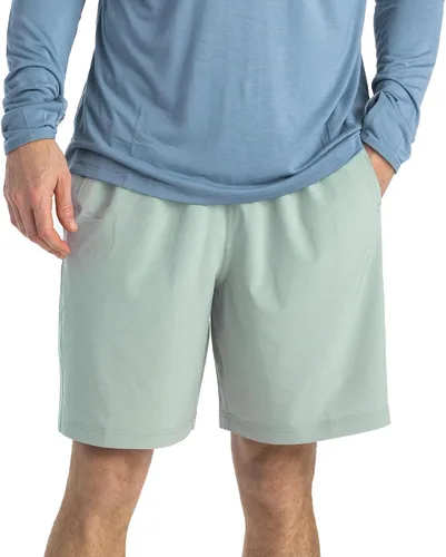 Miniatura 17 de Free Fly Pantalones cortos Breeze para hombre, entrepierna de 8 pulgadas, de secado rápido, ligeros, con protección solar UPF 50+