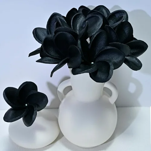 Miniatura 43 de Regalos de Cumpleaños para Mujeres 8pcs Flores Rosa Claro PU Tacto Real Flores Regalos para Mujeres para Navidad Flores Artificiales para Bricolaje