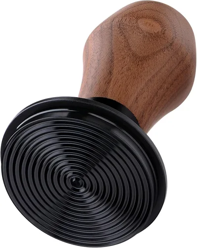 Miniatura 18 de Normcore Tamper para Espresso de 51 mm con base ondulada - Tamper con resorte - Muelles de repuesto de 15 lb / 25 lb / 30 lb - Mango y soporte