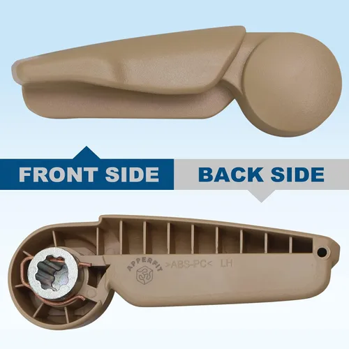 Miniatura 2 de APPERFiT Manija de liberación de asiento (beige) compatible con Mercedes-Benz X164 GL-Class GL550 GL450 GL350 GL320 lado izquierdo del conductor