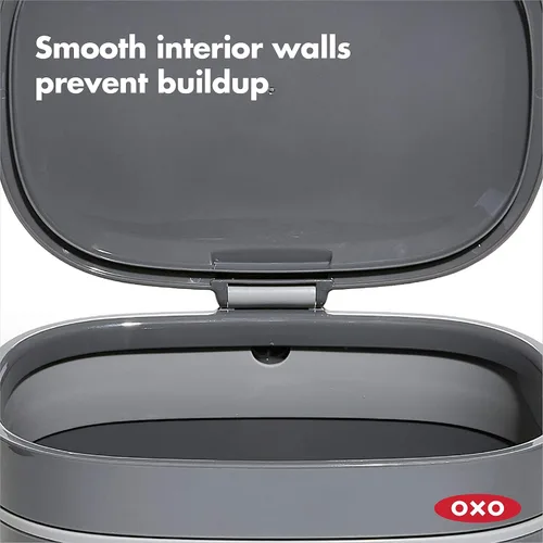 Miniatura 4 de OXO Good Grips - Contenedor de compost fácil de limpiar, carbón (1,75 galones)