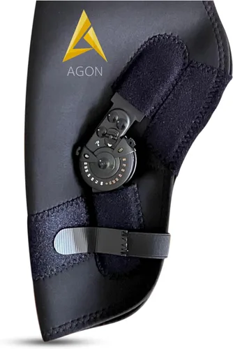 Miniatura 6 de AGON Codera para perro para soporte de codo - Estabilizador de bisagra ajustable protector de codo para perro - Soporte de codo de neopreno