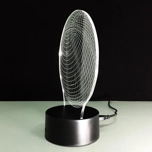 Miniatura 6 de Lámparas nocturnas 3D de ilusiones ópticas, T1-3deng-lanqiu01, 0.50watts, 5.00 volts