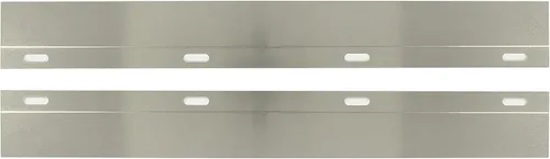 Miniatura 7 de KUAFU Reflector de aleta de barro de aluminio de 24 x 3 pulgadas para semirremolques y semirremolques tiras rectas con cinta reflectante, placas