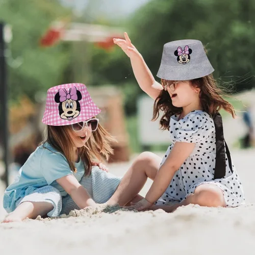 Miniatura 5 de Minnie Mouse - Sombrero de pescador para niños, sombrero de cubo para verano, sombrero de playa para bebé, sombrero de sol para niños pequeños