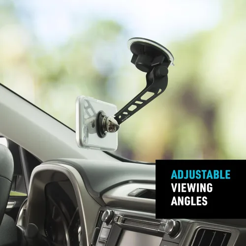 Miniatura 7 de Nite Ize Steelie Kit de parabrisas – Soporte magnético para teléfono celular para accesorios de coche – Soporte resistente para parabrisas de coche