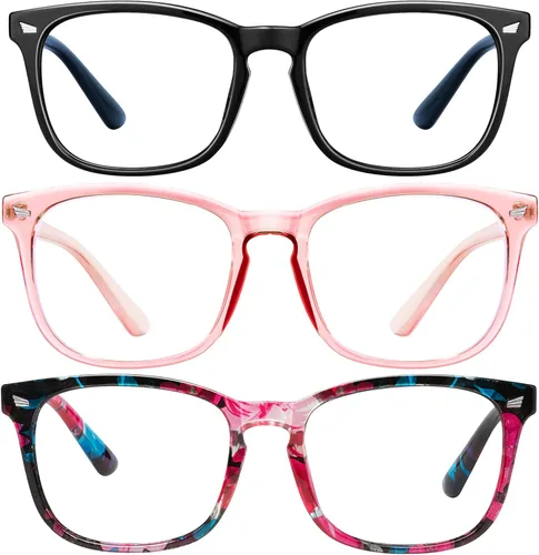 Miniatura 24 de hunsquer Gafas de luz azul para mujer/hombre, gafas de luz azul para computadora negro (806803blacktoucha)