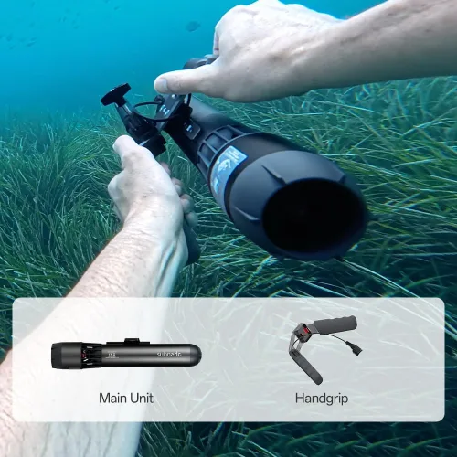 Miniatura 4 de Waydoo Subnado Underwater Scooter Main Unit, Gray/Red