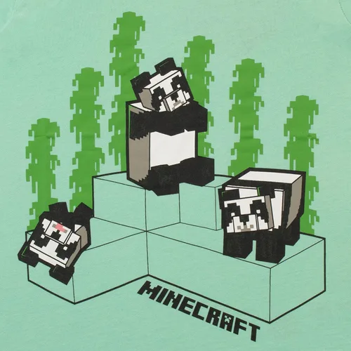 Miniatura 2 de Minecraft Camiseta Panda para niñas
