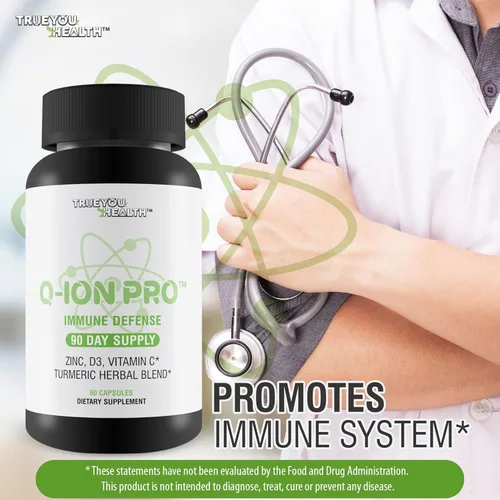 Miniatura 5 de Q-Ion Pro - Fórmula de defensa inmunológica - Suministro para 90 días - Suplemento natural de apoyo inmunológico - Promueve una respuesta inmune