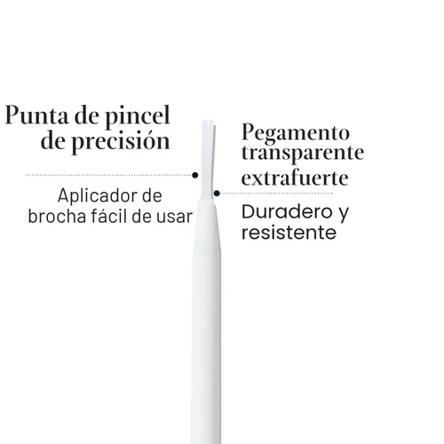 Miniatura 2 de AOA Studio Potenciadores de pegamento para pestañas, 4 unidades, tiras de pestañas adhesivas de sujeción fuerte, fórmula a prueba de agua, sin