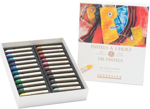 Miniatura 5 de SENNELIER Pastel francés al óleo para artistas profesionales, juego de 72 Multicolor