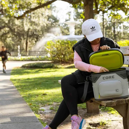 Miniatura 7 de CORE - Bolsa de enfriador suave a prueba de fugas magnética con cremallera impermeable Bolsa aislada enfriador portátil Mejor enfriador suave