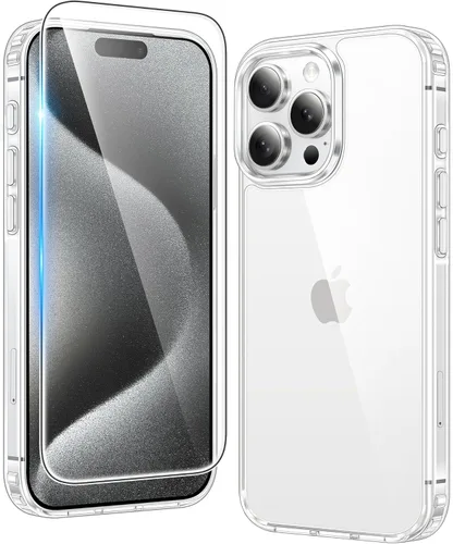 Miniatura 1403 de FNTCASE Funda para iPhone 13 Pro-Max: Fundas magnéticas transparentes compatibles con Magsafe Slim anti amarillamiento protección contra caídas