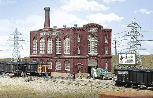 Miniatura 11 de Walthers Cornerstone Serie Kit HO Scale 2-Stall Motor House & Accesorios