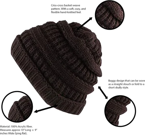 Miniatura 2 de Super Z Outlet Gorro térmico de punto bajo para esquí, ciclismo, protección