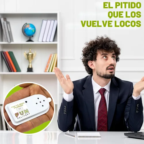 Miniatura 6 de FUN delivery: Bleepin' Batería Oculta Molesto Humo Alarma Pitido Broma Broma Sonido Mordaza