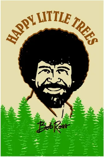 Miniatura 18 de Bob Ross Mira Alrededor La Belleza Está En Todas Partes Pintura Cita Motivacional Inspiradora Famosa Arte de Pared Impresión Cartel Fresco 12x18