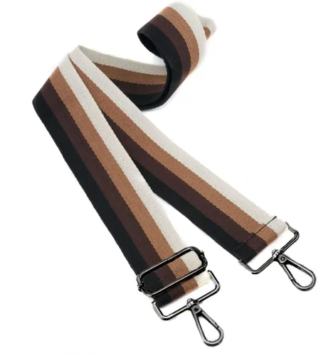 Miniatura 158 de ZOOEASS Hebillas de níquel Correa ancha para el hombro ajustable de repuesto para cinturón de pistola, hebilla de guitarra estilo bandolera