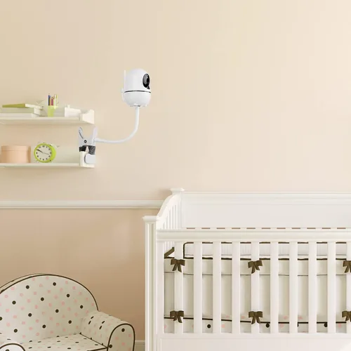 Miniatura 4 de Soporte flexible para monitor de bebé compatible con HelloBaby HB65/HB6550/HB6558/HB66/HB248, monitor ANMEATE SM935E/SM650, soporte para cámara
