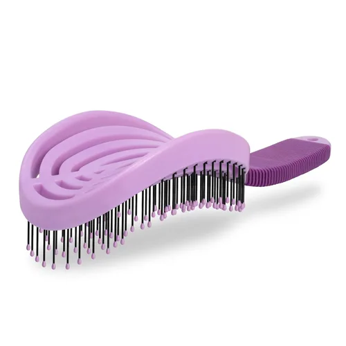 Miniatura 17 de NuWay® DoubleC® Pro - Cepillo profesional para desenredar el cabello, cepillo patentado de doble curva para el cuidado del cuero cabelludo