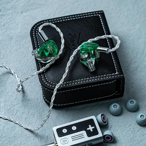 Miniatura 8 de Linsoul Kiwi Ears Orchestra Lite Performance - Monitor intrauditivo personalizado de 8BA IEM con cable OFC de cobre desmontable de 4 núcleos 7N sin