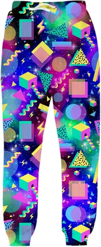 Miniatura 2 de UNIFACO. Pantalones deportivos unisex con estampado digital 3D con cordón