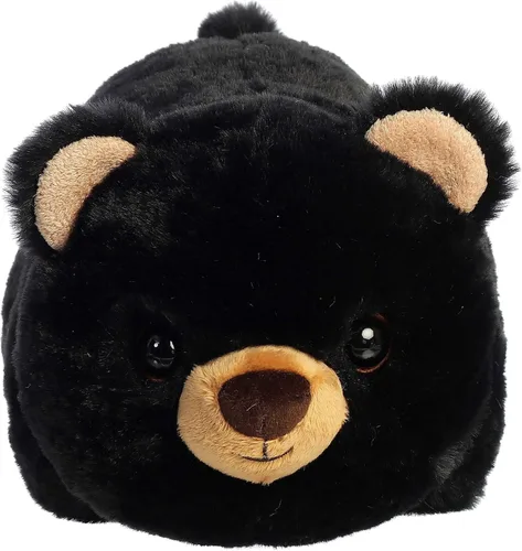 Miniatura 2 de Aurora Adorable animal de peluche Spudsters de oso de cerdo, forma redonda para acurrucarse reconfortantes, perfecto para niños de todas las edades