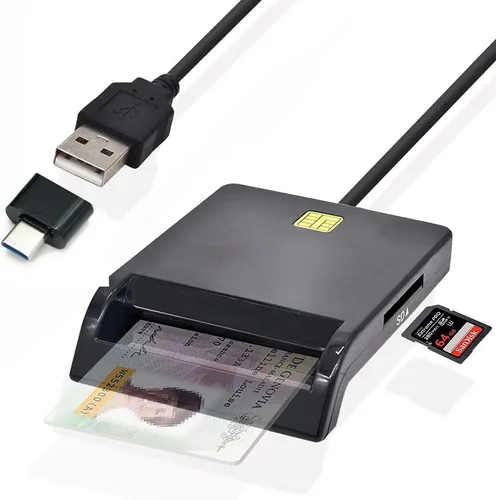 Miniatura 6 de 4 en 1 adaptador de tarjeta SIM de tarjeta inteligente para tarjeta IC, tarjeta SIM con 2FF 3FF 4FF Mini Micro Nano