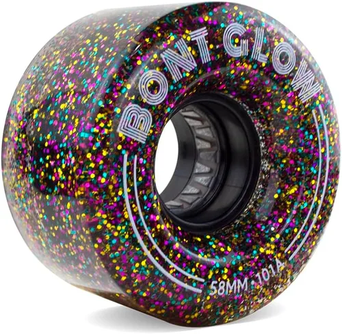 Miniatura 18 de Bont Ruedas de patinaje LED para exteriores con luz brillante, 2.441 x 1.378 in, 83 A, paquete de 4, para patinaje de calle y recreativo