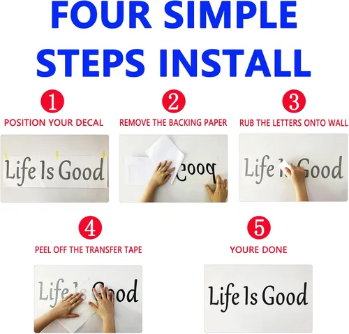 Miniatura 3 de SEATUNE Calcomanías de pared motivacionales, calcomanías de pared de trabajo en equipo, citas inspiradoras para oficina, gimnasio, aula, escuela