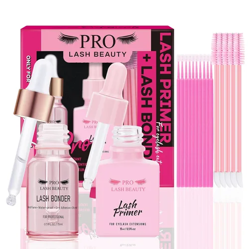 Miniatura 8 de Kit de removedor de extensiones de pestañas, 0.3 onzas líquidas, removedor de pestañas de fragancia para extensiones de pestañas, aroma de aloe